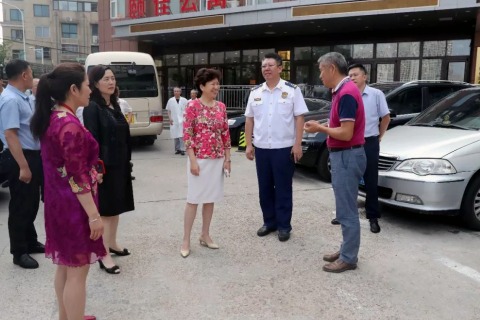 栾新副市长视察颐佳
